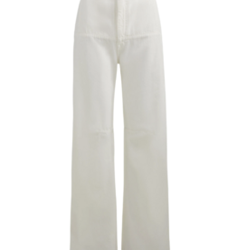 BRANDON MAXWELL THE STEVIE WIDE LEG JEAN W/ CARGO DETAILS