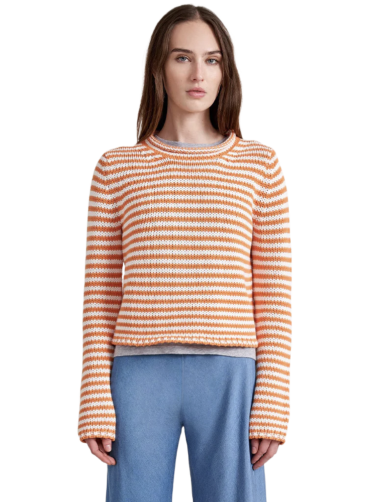 LA LIGNE MINI MARIA FINE STRIPE SWEATER