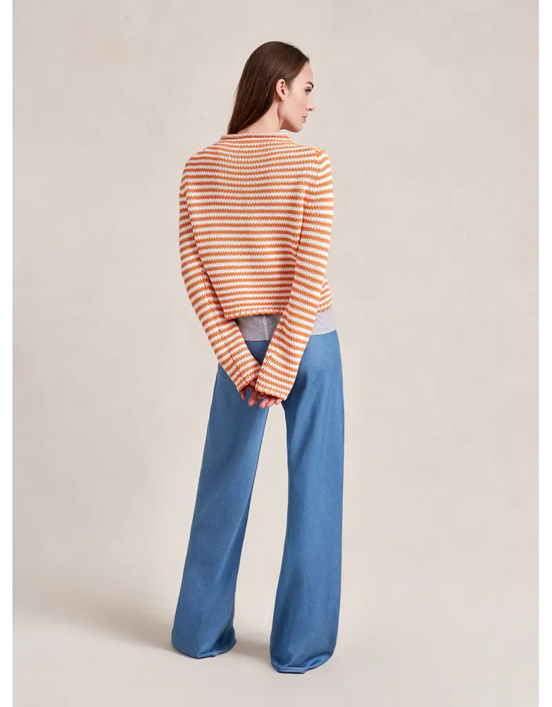 LA LIGNE MINI MARIA FINE STRIPE SWEATER