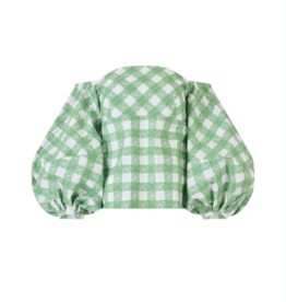 ROSIE ASSOULIN Empire Balloon Sleeve Top