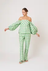 ROSIE ASSOULIN Empire Balloon Sleeve Top