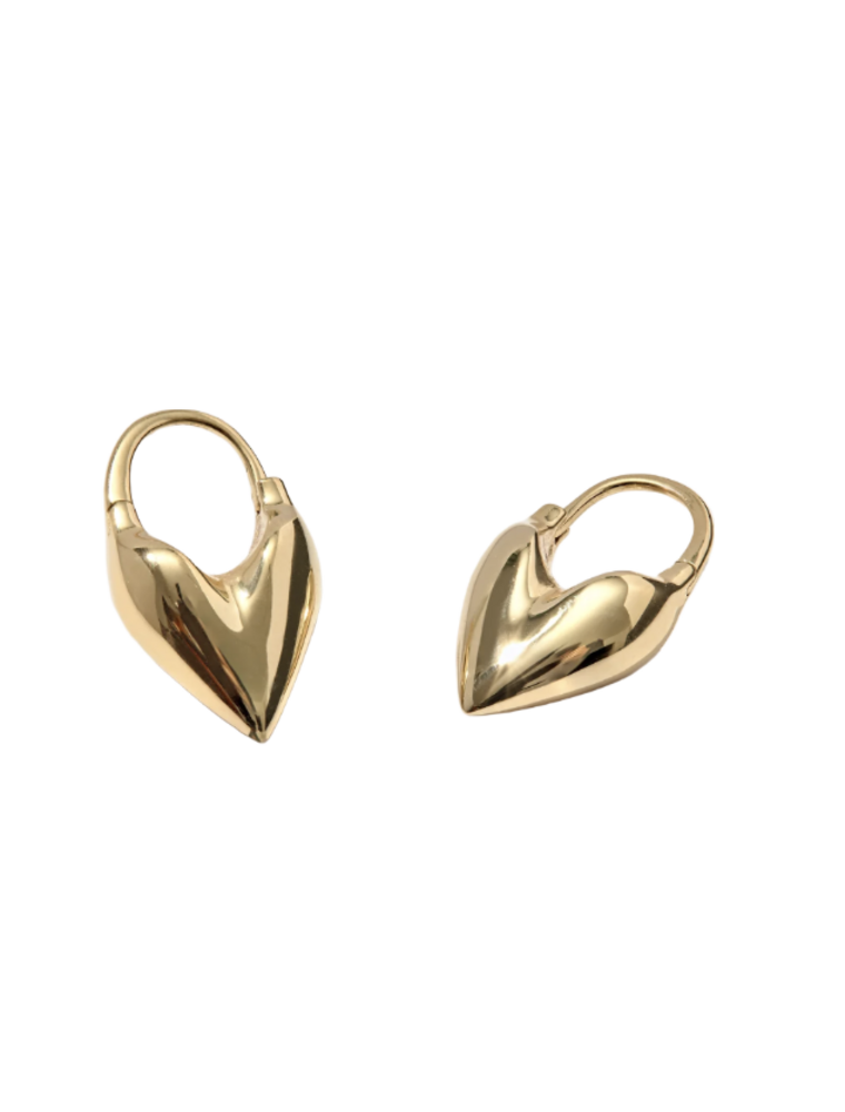 OTIUMBERG Roscida Heart Hoops