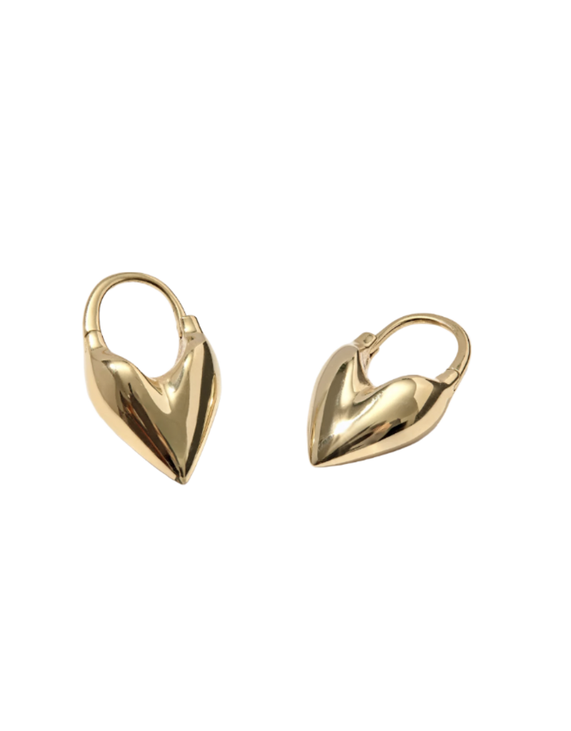 OTIUMBERG Roscida Heart Hoops