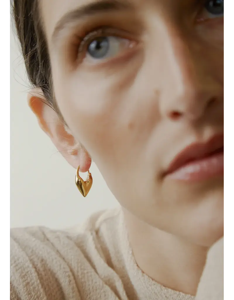 OTIUMBERG Roscida Heart Hoops