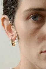 OTIUMBERG Roscida Pave Oval Hoops