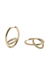 OTIUMBERG Pave Spiralis Earrings
