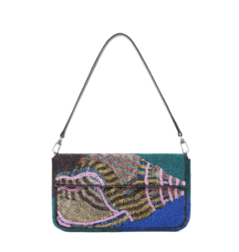 Staud TIMMY CONVERTIBLE BEADED BAG