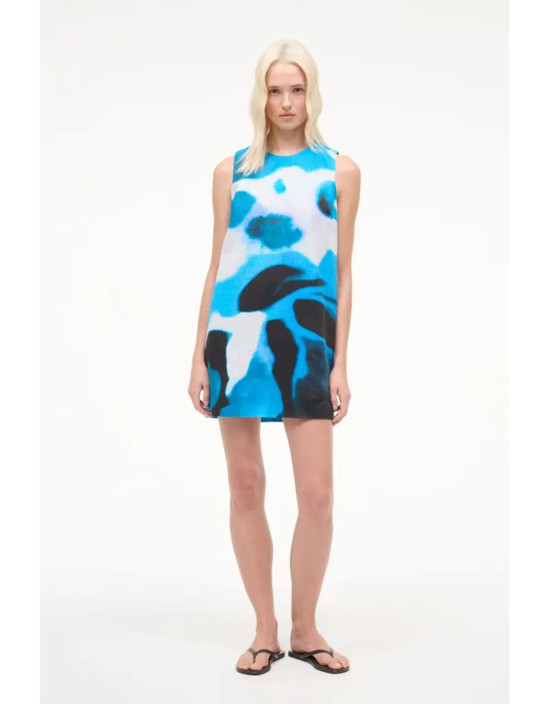 Staud BREA LINEN DRESS