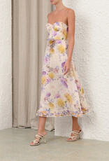 Zimmermann Luna Ruffle Midi Dress