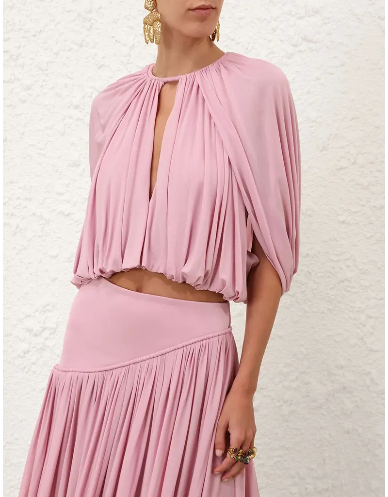 Zimmermann Alchemy Caped Blouse