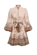 Zimmermann Alchemy Button Mini Dress