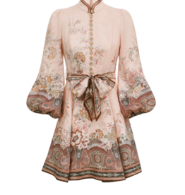 Zimmermann Alchemy Button Mini Dress