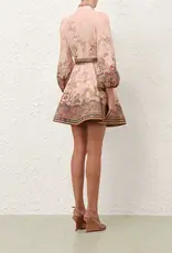 Zimmermann Alchemy Button Mini Dress
