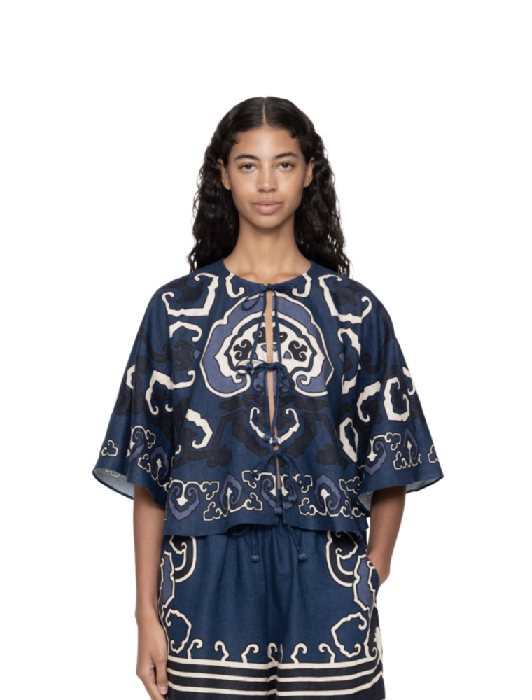 Sea New York BLAISE PRINT TOP