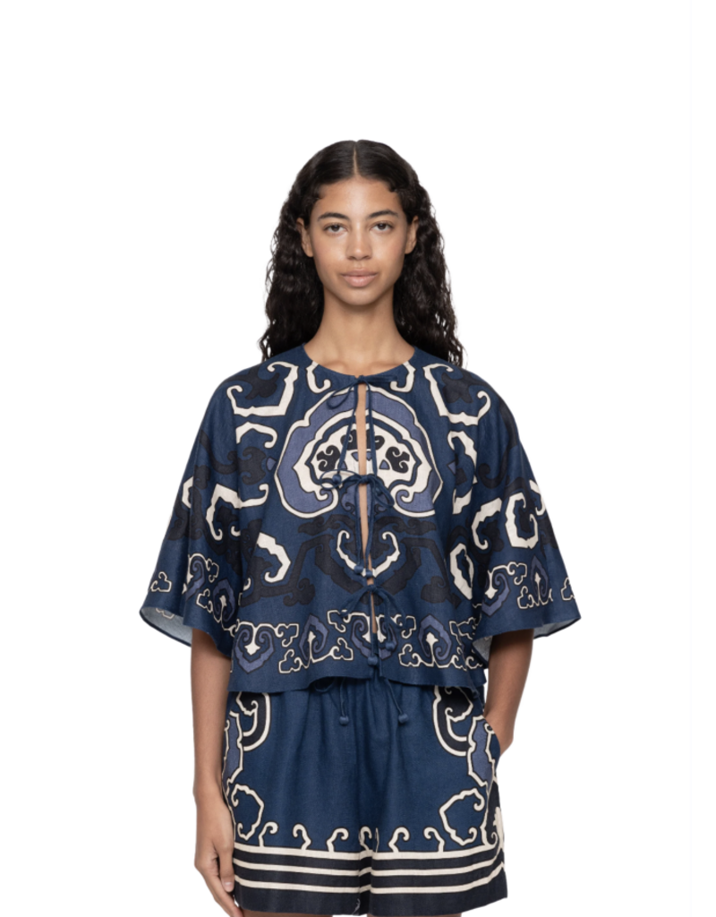 Sea New York BLAISE PRINT TOP