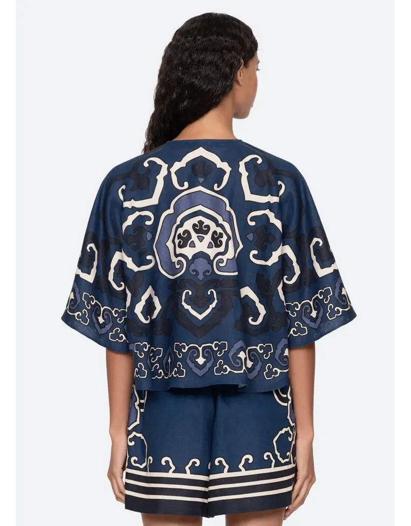 Sea New York BLAISE PRINT TOP