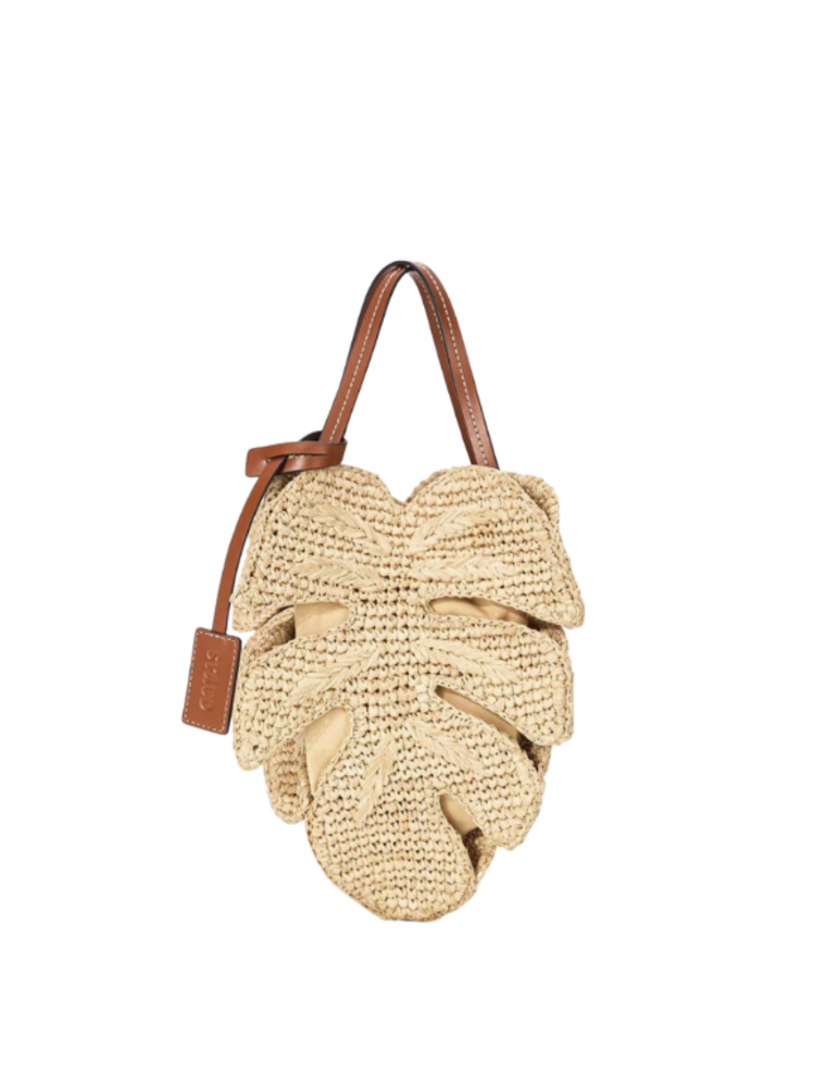 Staud PALM RAFFIA BAG
