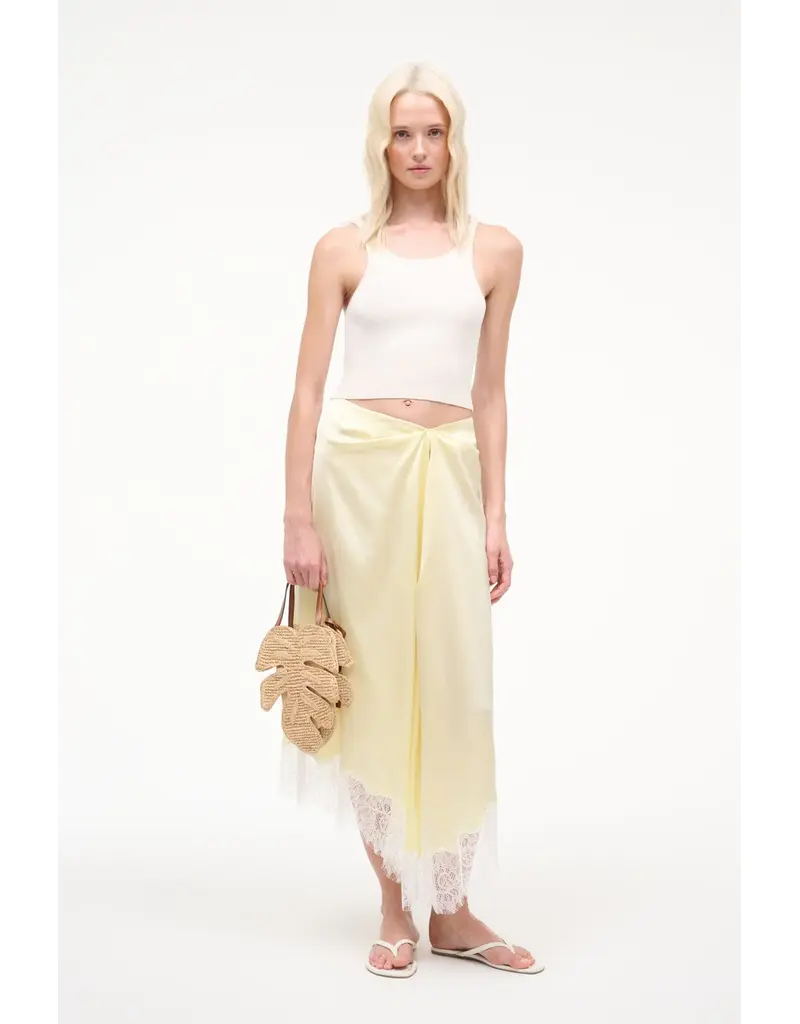 Staud PALM RAFFIA BAG