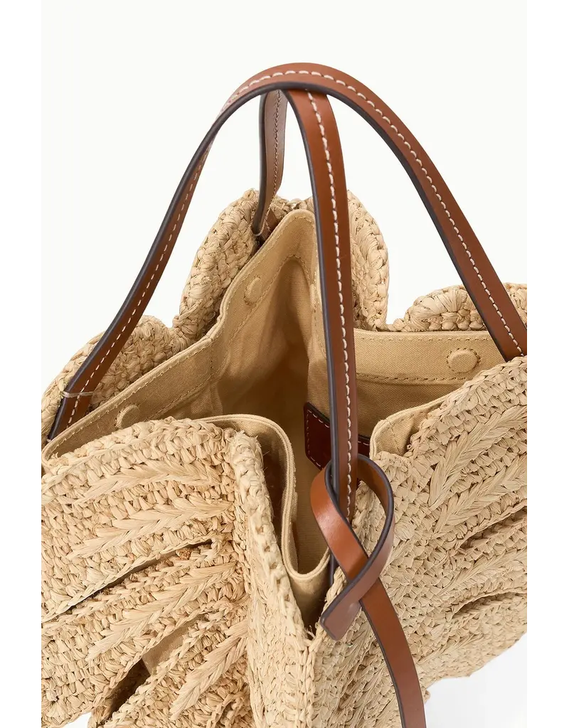 Staud PALM RAFFIA BAG