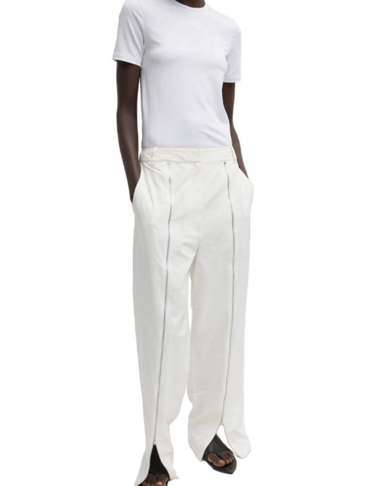 Tibi NYLON ZIPPER TROUSER