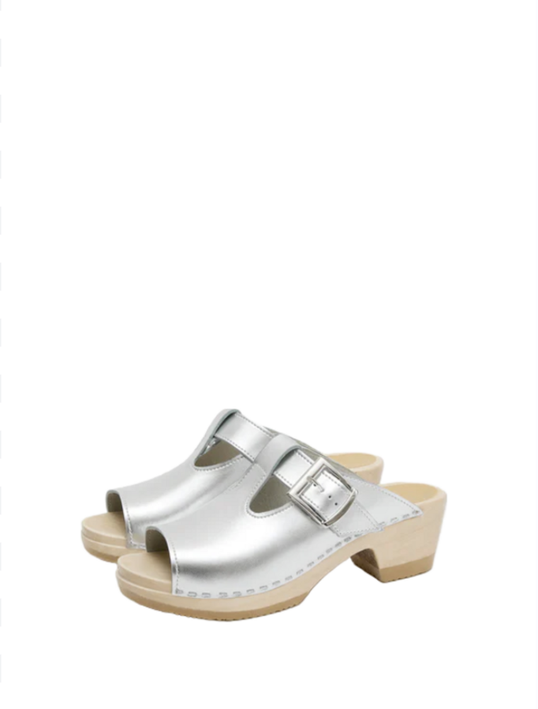 No.6 MID HEEL T STRAP CLOG