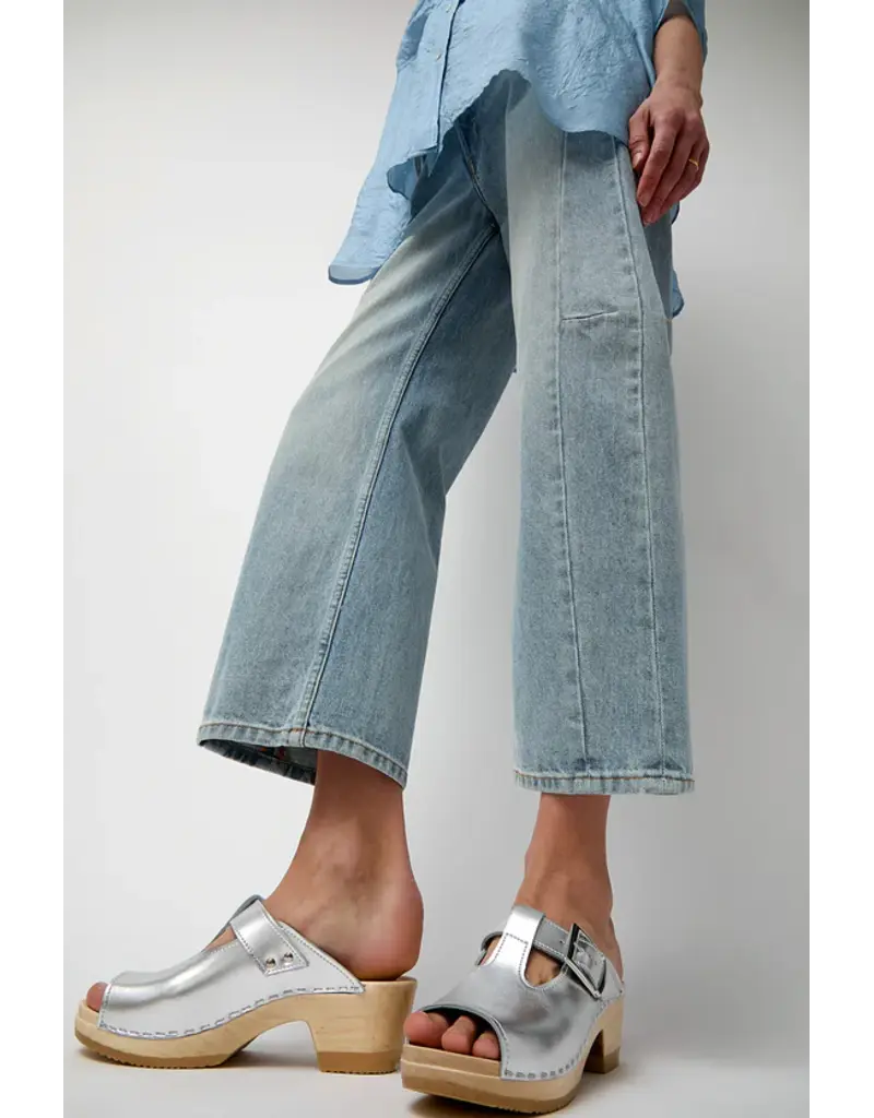 No.6 MID HEEL T STRAP CLOG