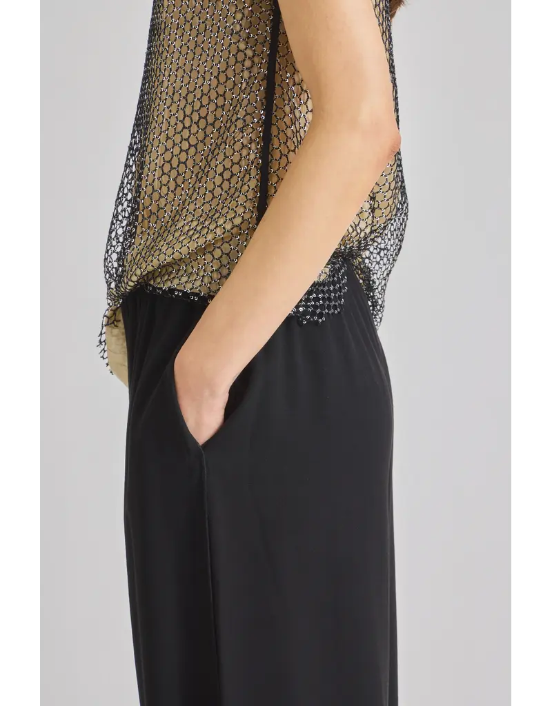 SAINT ART Menton Mesh Sequin Top