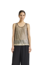 SAINT ART Menton Mesh Sequin Top