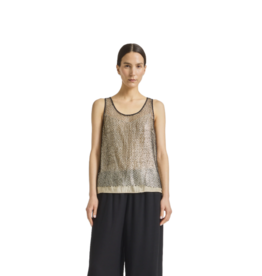 SAINT ART Menton Mesh Sequin Top