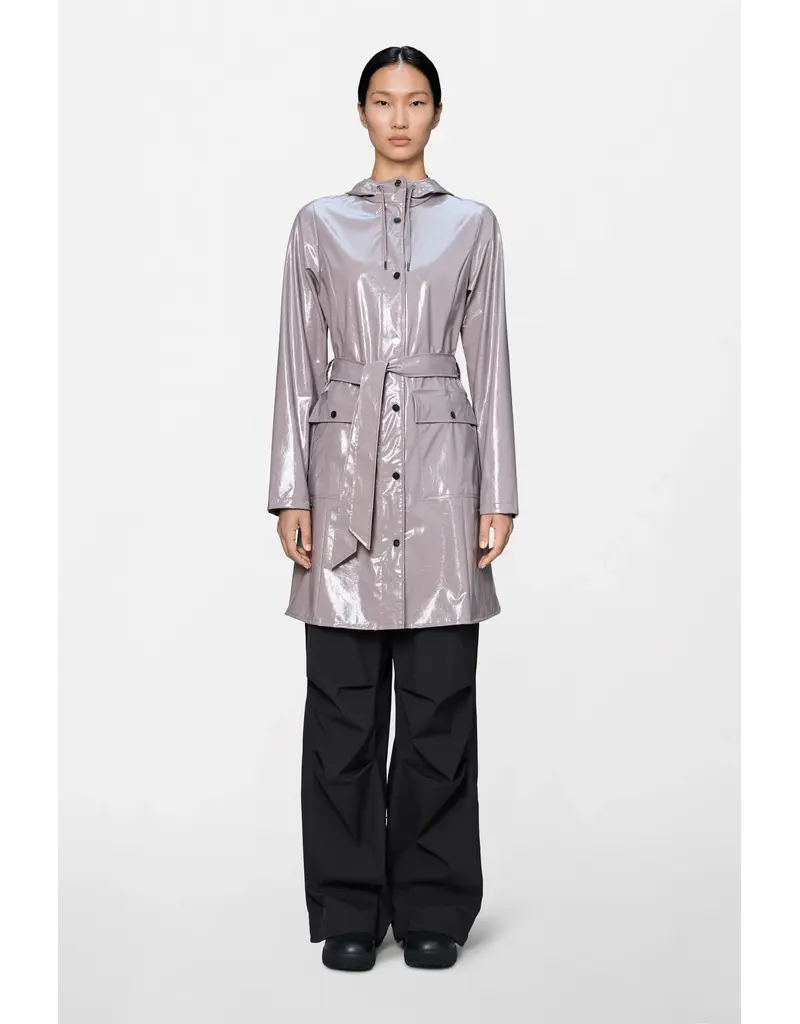 RAINS CURVE LONG JACKET