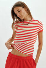 SUZIE KONDI SYMI CREW NECK TEE