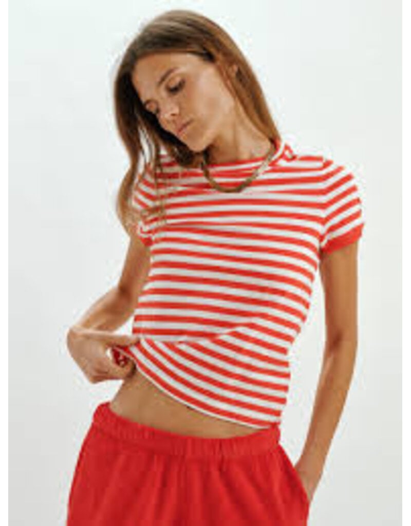 SUZIE KONDI SYMI CREW NECK TEE