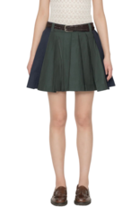 Sea New York ODESSA WORKWEAR TWO TONE MINI SKIRT
