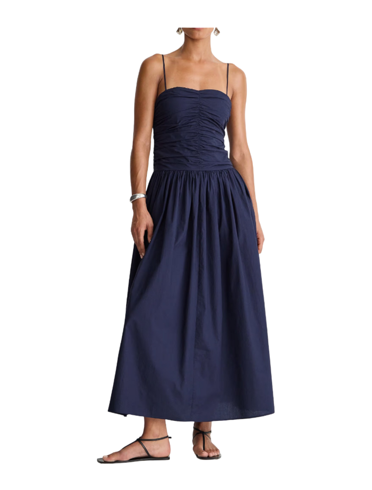 Apiece Apart JANA RUCHED BODICE MAXI
