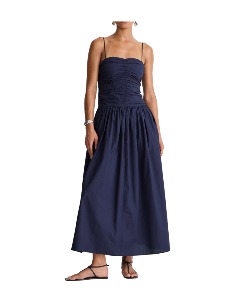 Apiece Apart JANA RUCHED BODICE MAXI