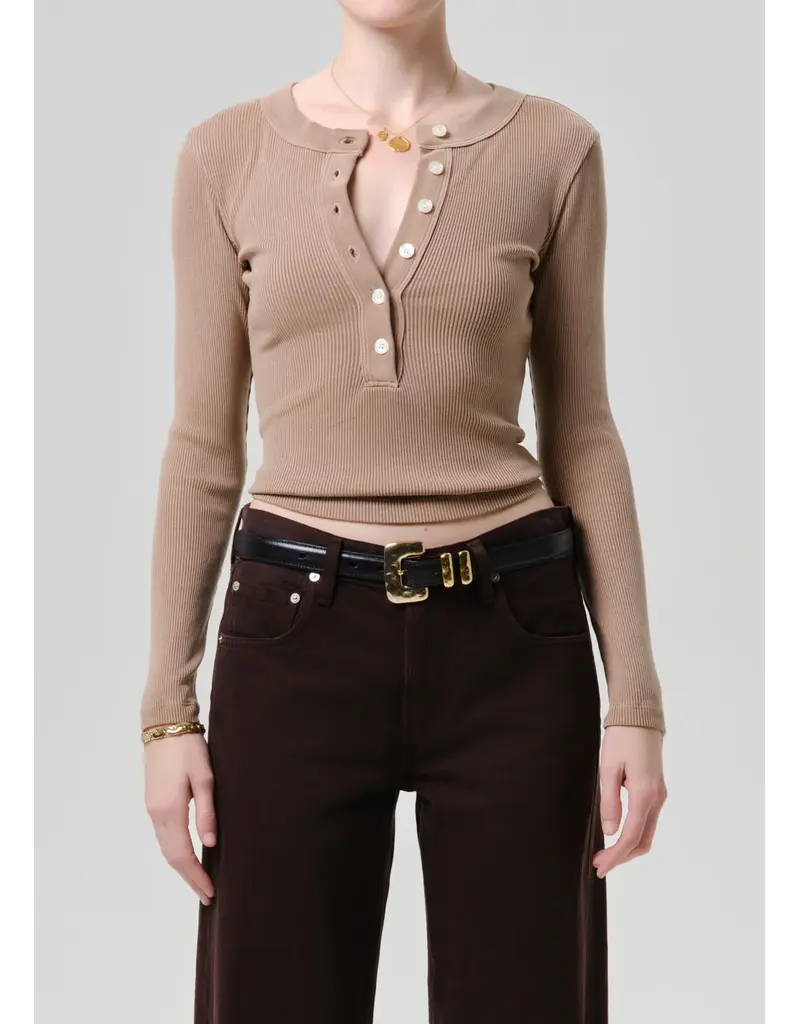 Citizens of Humanity VARRA HENLEY OG COTTON