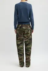 Tibi CAMOUFLAGE TWILL TUCK JEAN