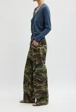 Tibi CAMOUFLAGE TWILL TUCK JEAN