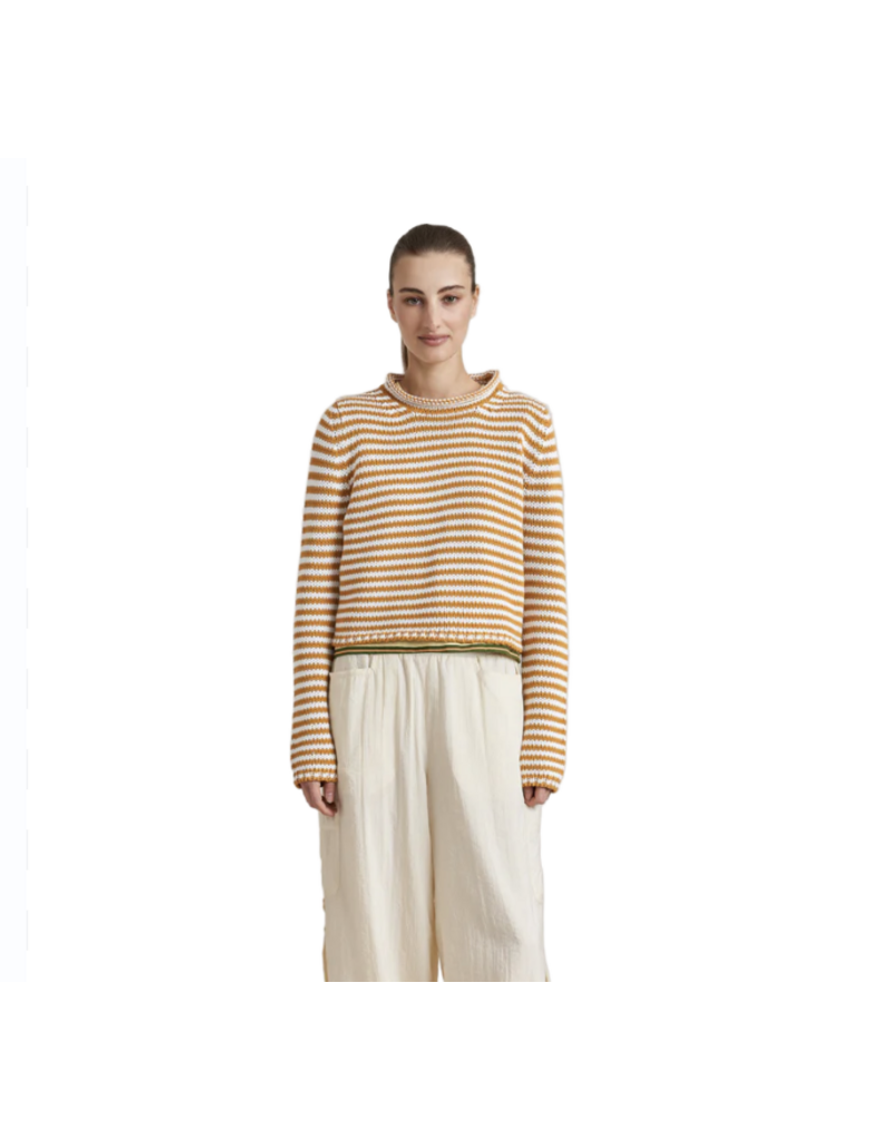 LA LIGNE MINI MARIA FINE STRIPE SWEATER