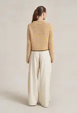LA LIGNE MINI MARIA FINE STRIPE SWEATER