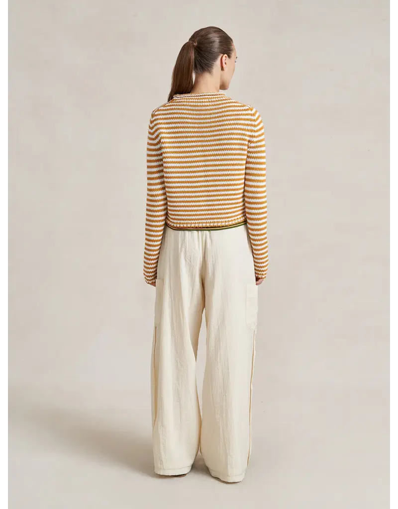 LA LIGNE MINI MARIA FINE STRIPE SWEATER