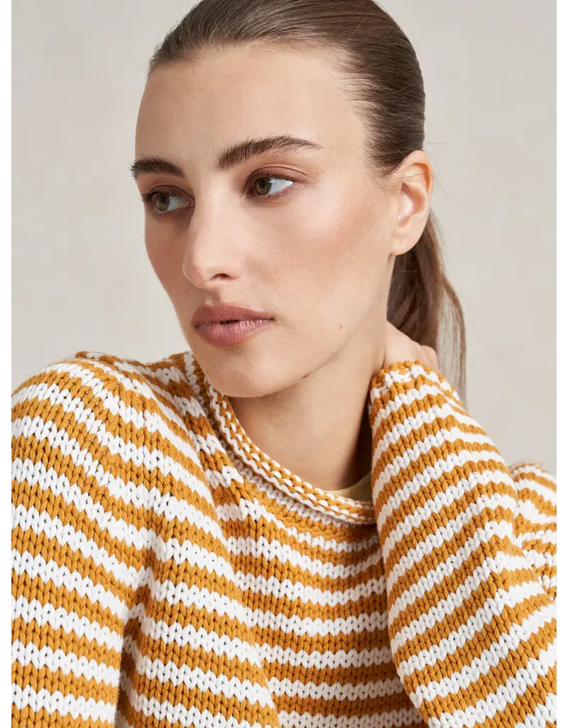 LA LIGNE MINI MARIA FINE STRIPE SWEATER
