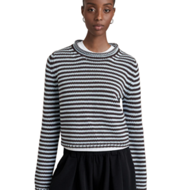 LA LIGNE MINI MARIA FINE STRIPE SWEATER