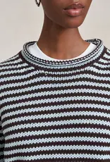 LA LIGNE MINI MARIA FINE STRIPE SWEATER