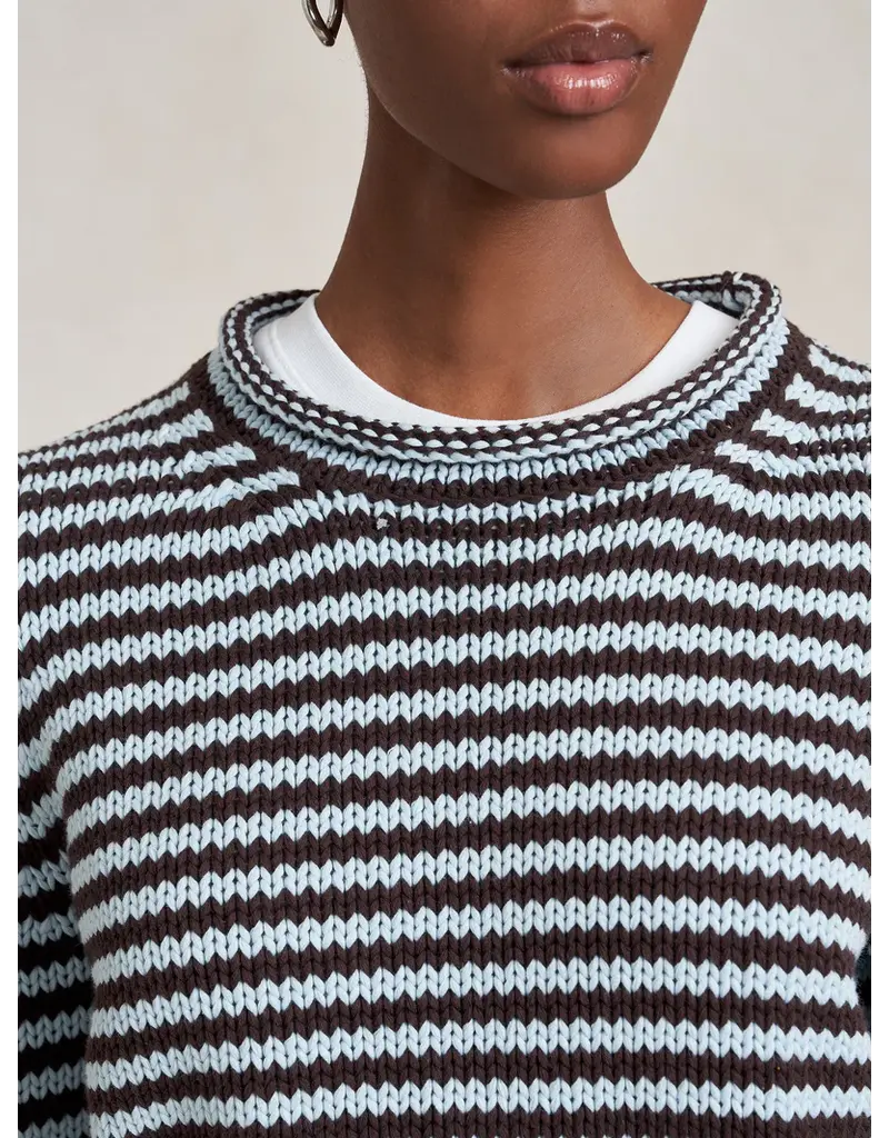 LA LIGNE MINI MARIA FINE STRIPE SWEATER