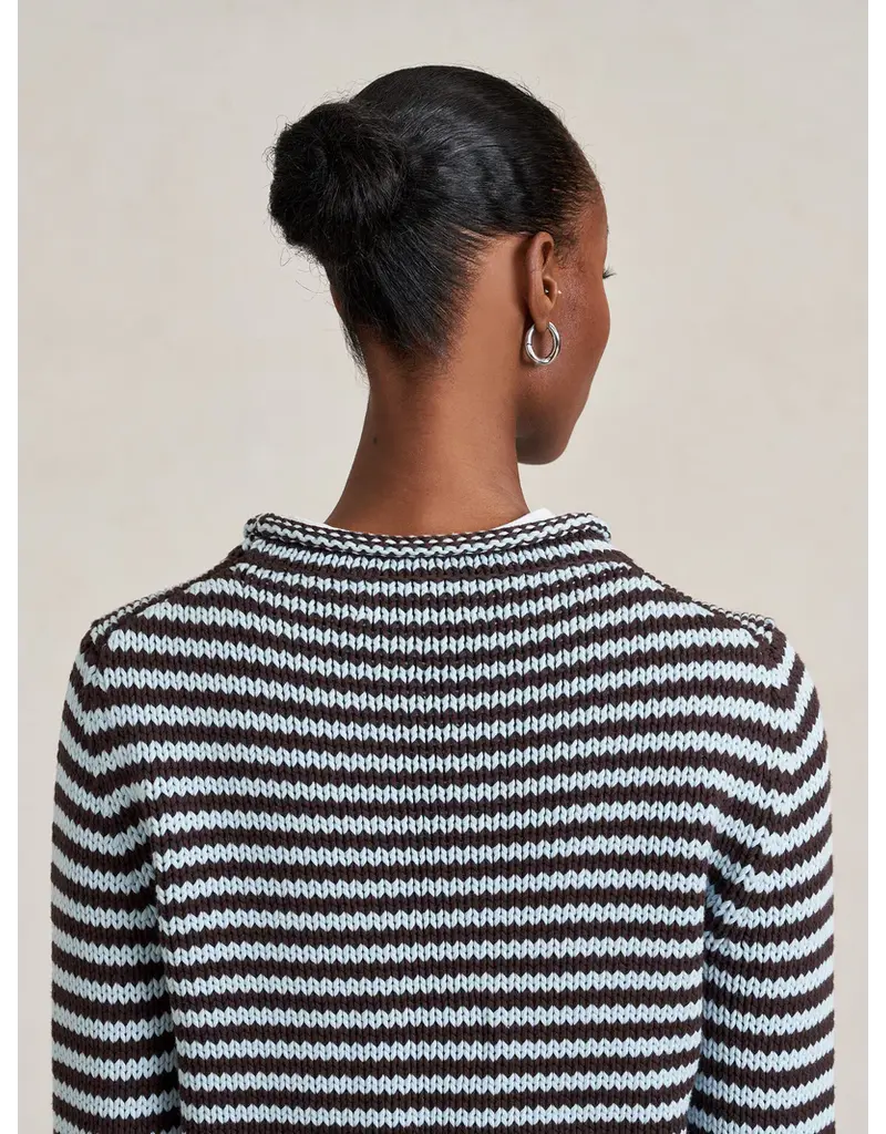 LA LIGNE MINI MARIA FINE STRIPE SWEATER