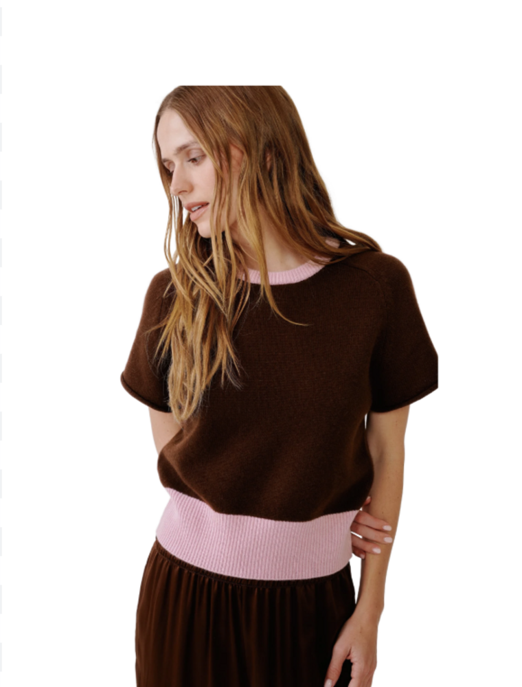 SABLYN JONES C COLORBLOCK SADDLE RAGLAN