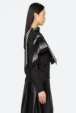 Sea New York ELLY POLKA PRINT L/SLV TOP
