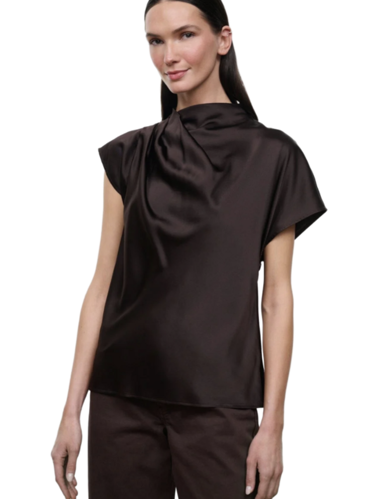 Staud DAVINA SILK TOP