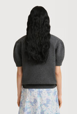 Marni V NECK SWEATER W FLOWER EMBRIODERY